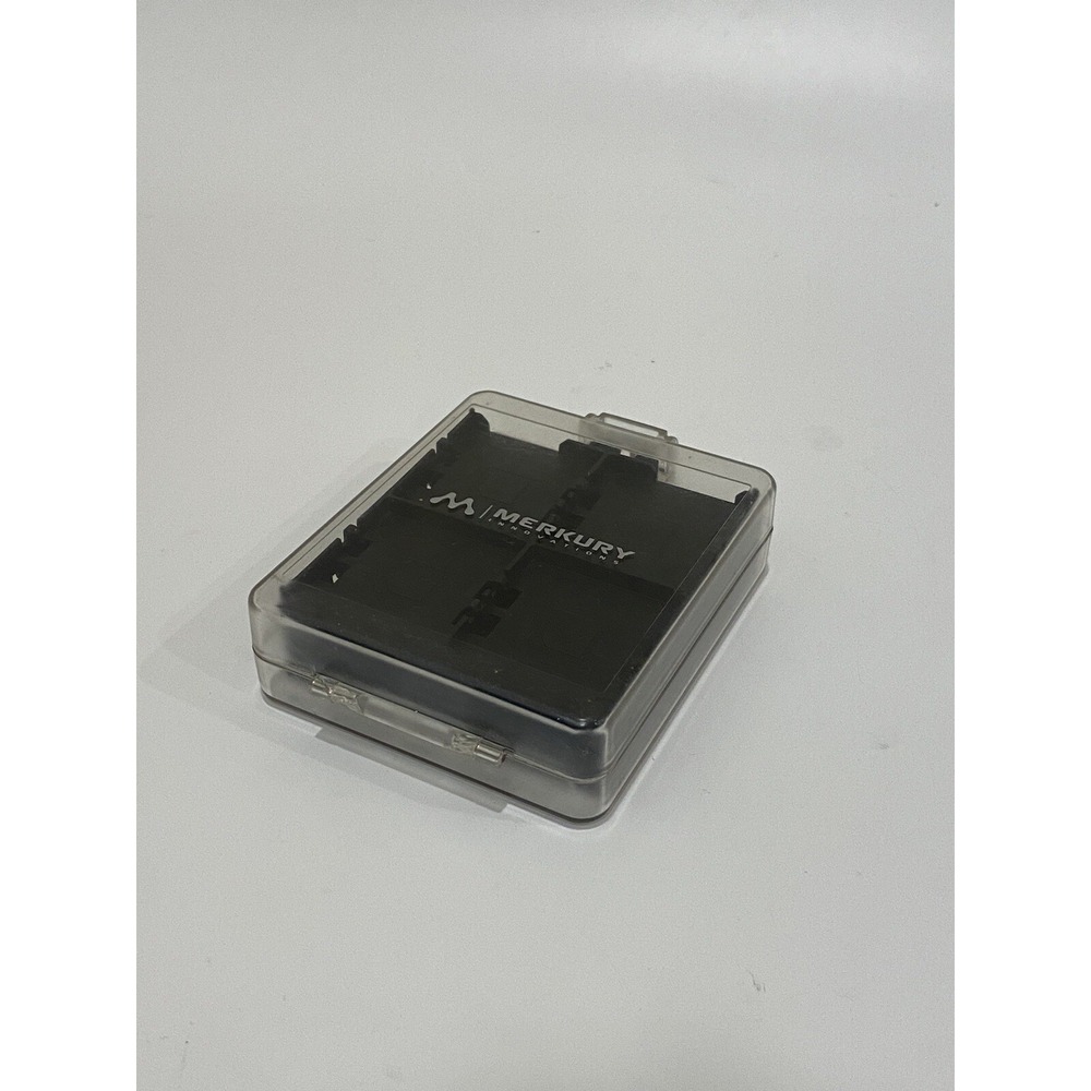 Merkury Brand Nintendo DS 16 Game Hard Case Clear Organizer Travel Plastic